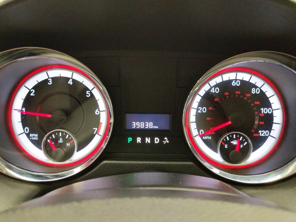 2014 Dodge Grand Caravan - Odometer Close Up
