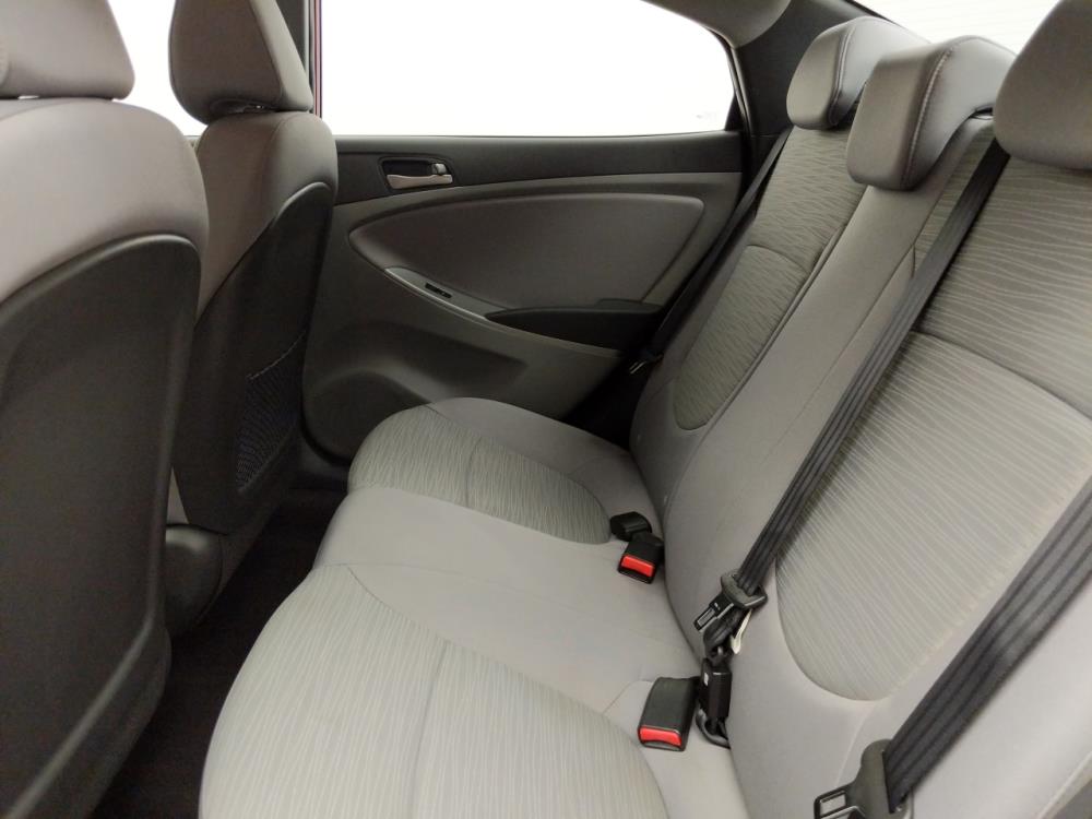 2016 Hyundai Accent - Driver Rear Seat
