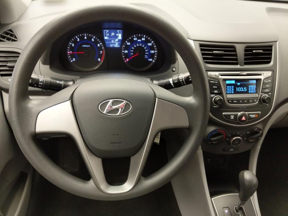 2016 Hyundai Accent - Driver Dash