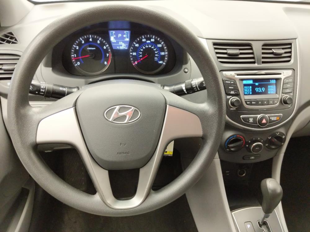 2016 Hyundai Accent - Driver Dash