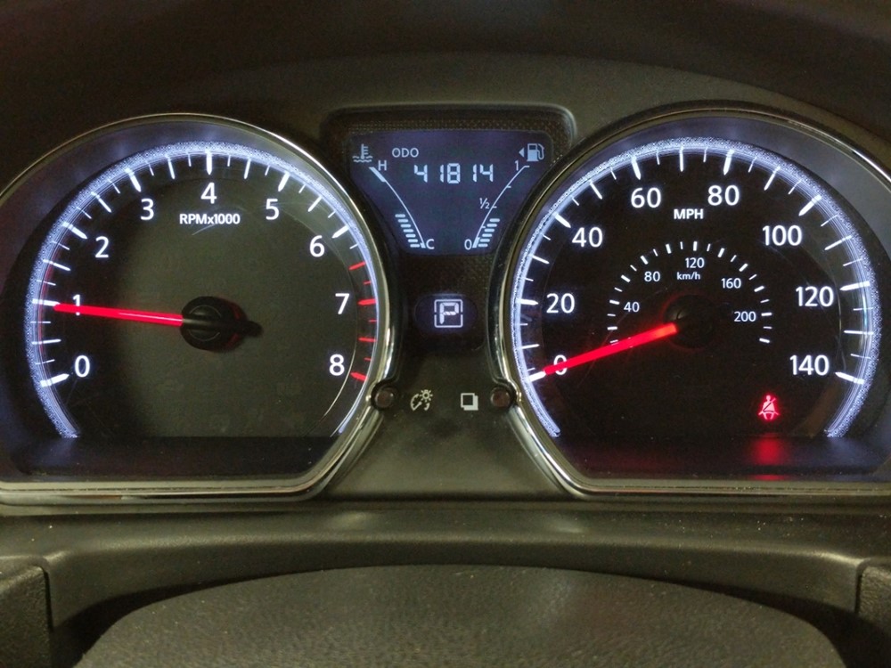 2017 Nissan Versa - Odometer Close Up