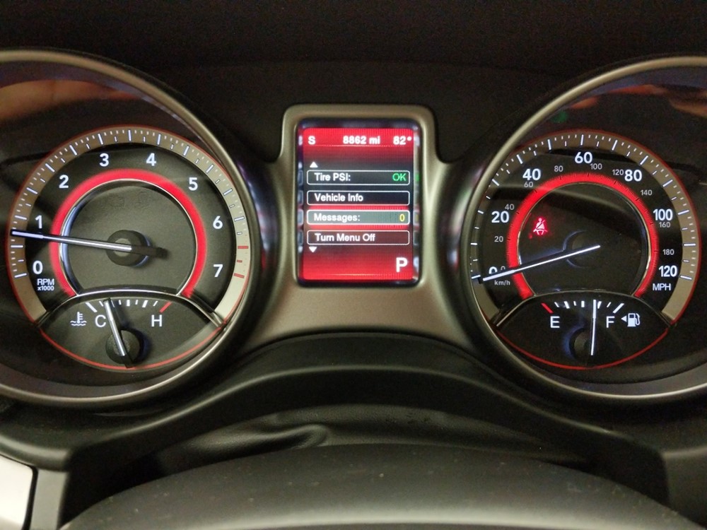 2018 Dodge Journey - Odometer Close Up