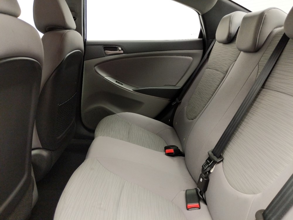 2017 Hyundai Accent - Driver Rear Seat