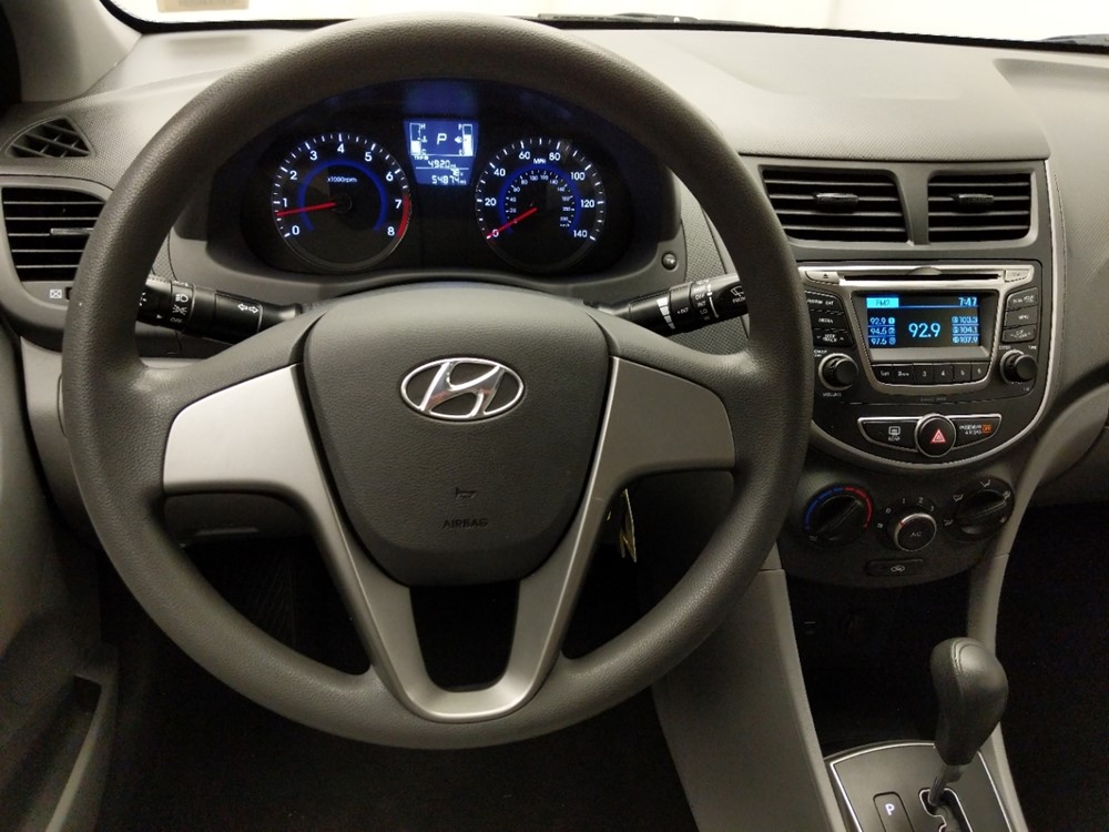 2017 Hyundai Accent - Driver Dash
