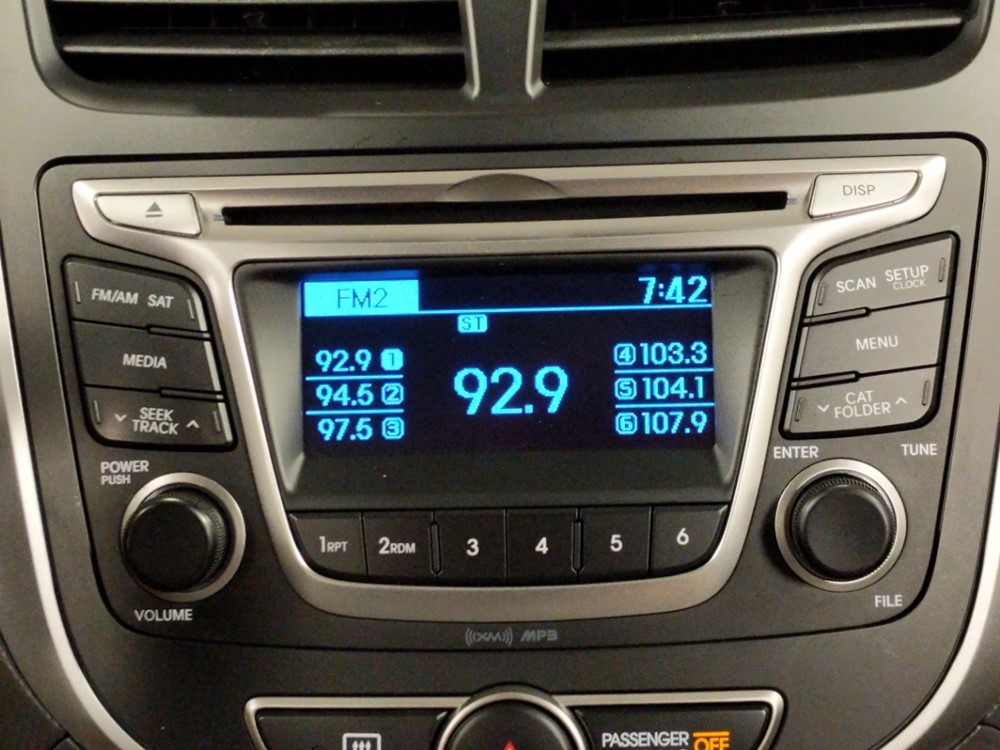 2017 Hyundai Accent - Stereo Package