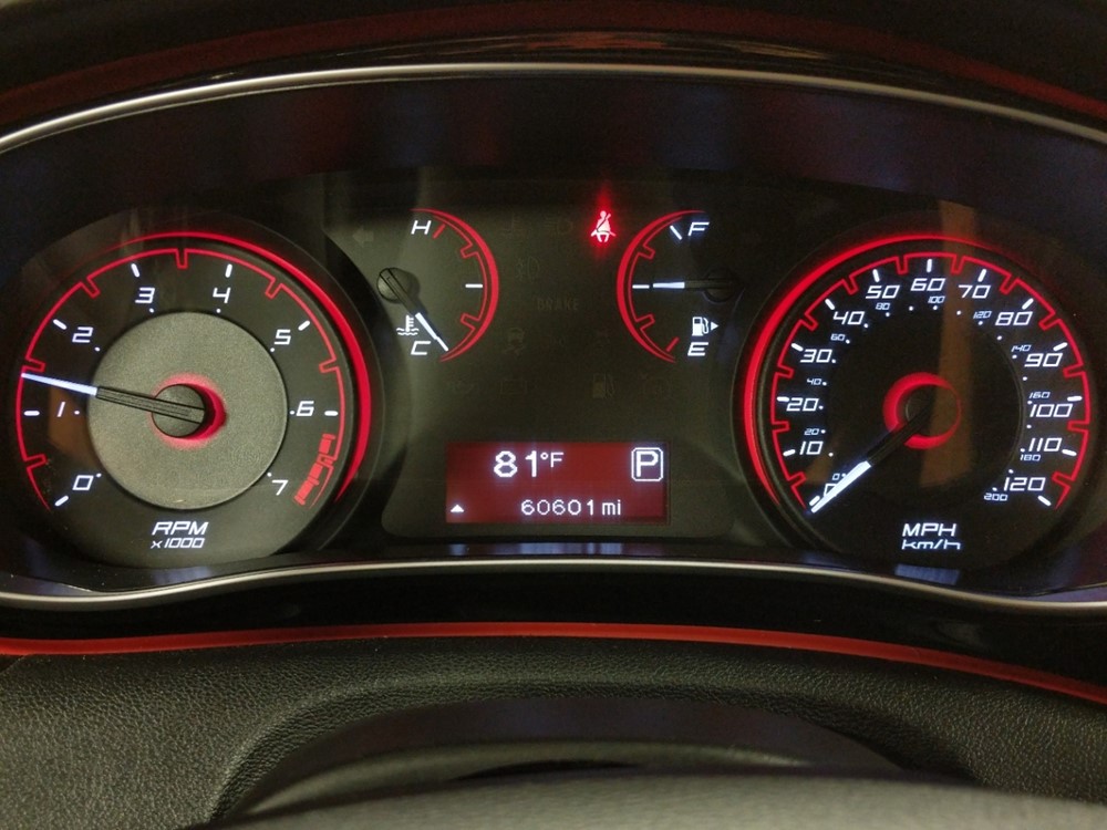 2015 Dodge Dart - Odometer Close Up