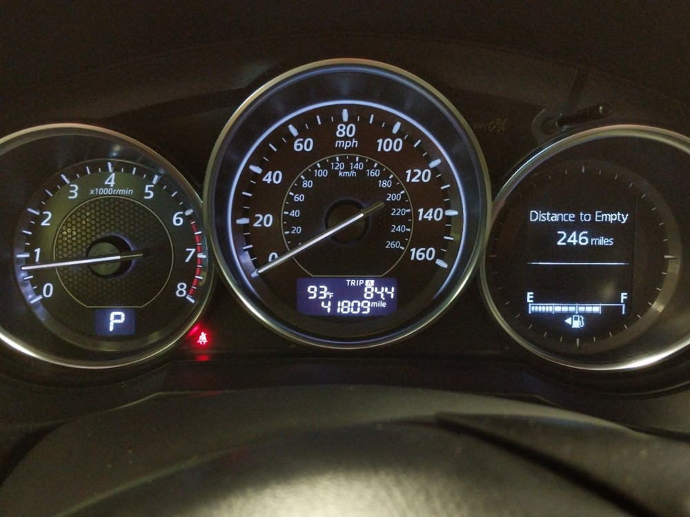 2015 Mazda Mazda6 - Odometer Close Up