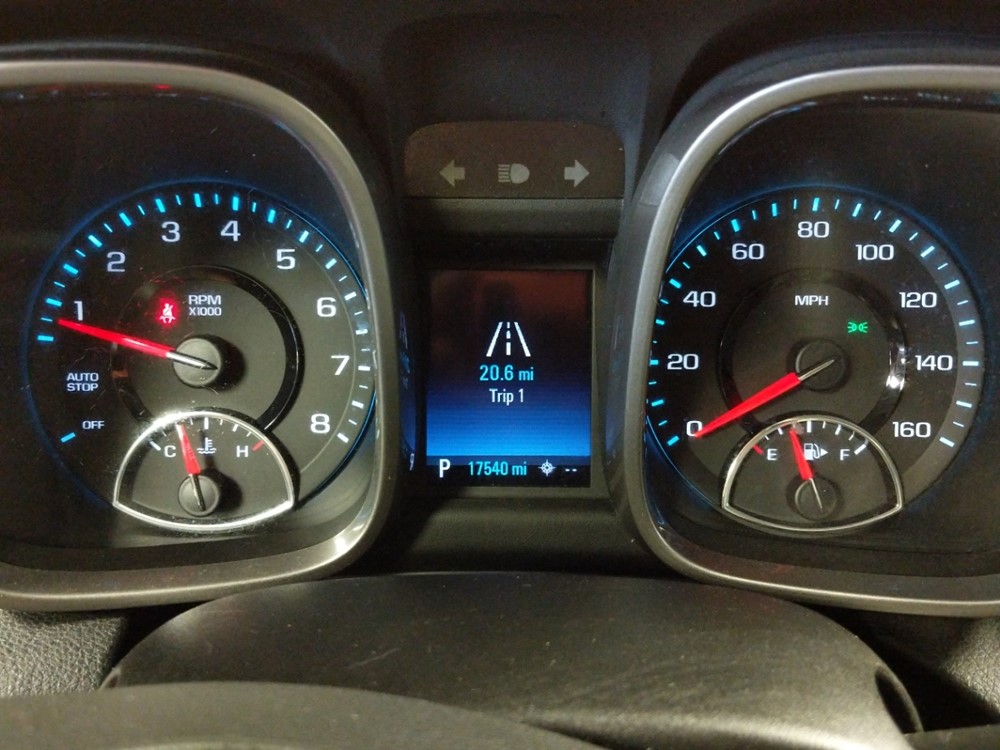 2015 Chevrolet Malibu - Odometer Close Up