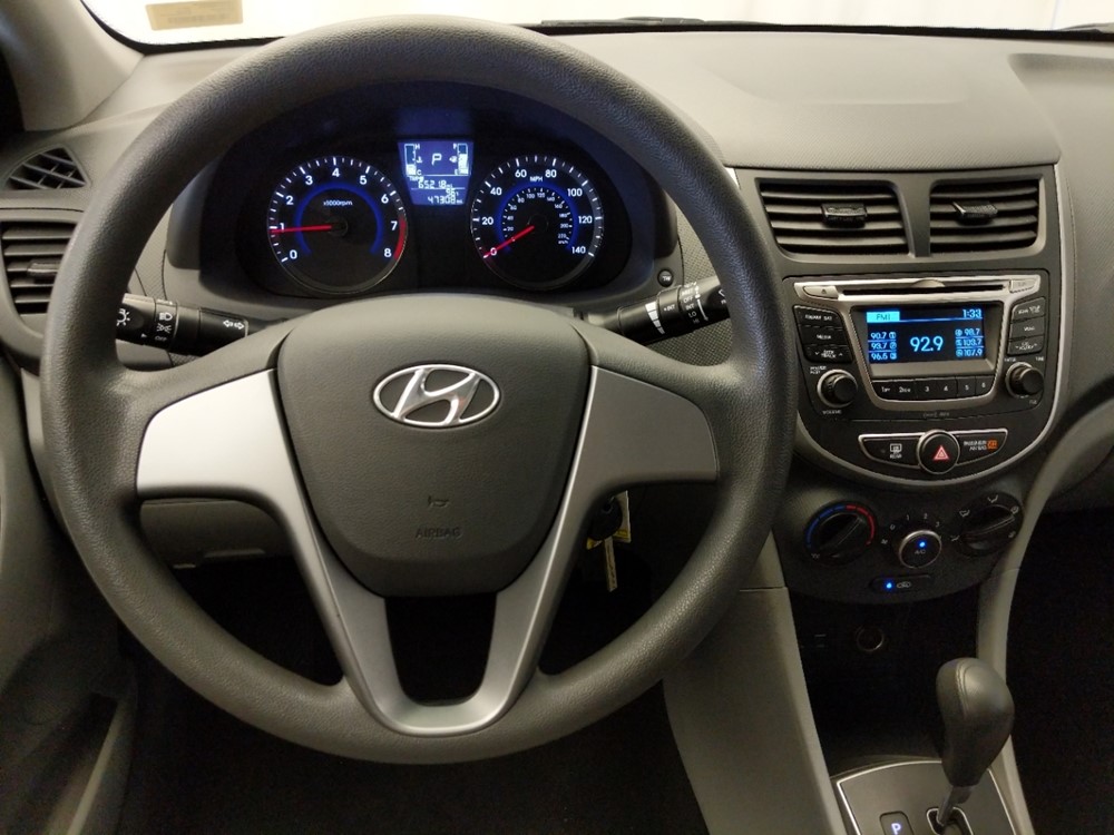 2017 Hyundai Accent - Driver Dash
