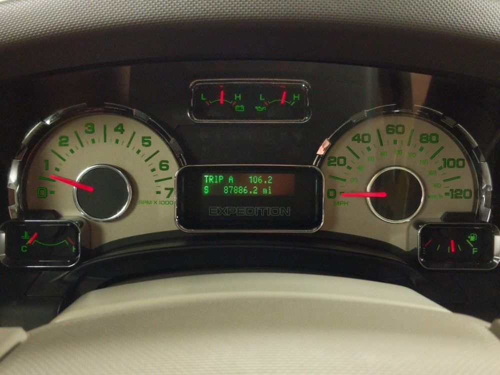 2014 Ford Expedition - Odometer Close Up