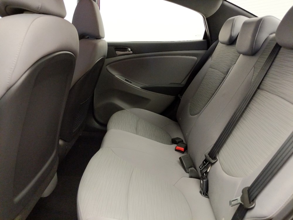 2017 Hyundai Accent - Driver Rear Seat