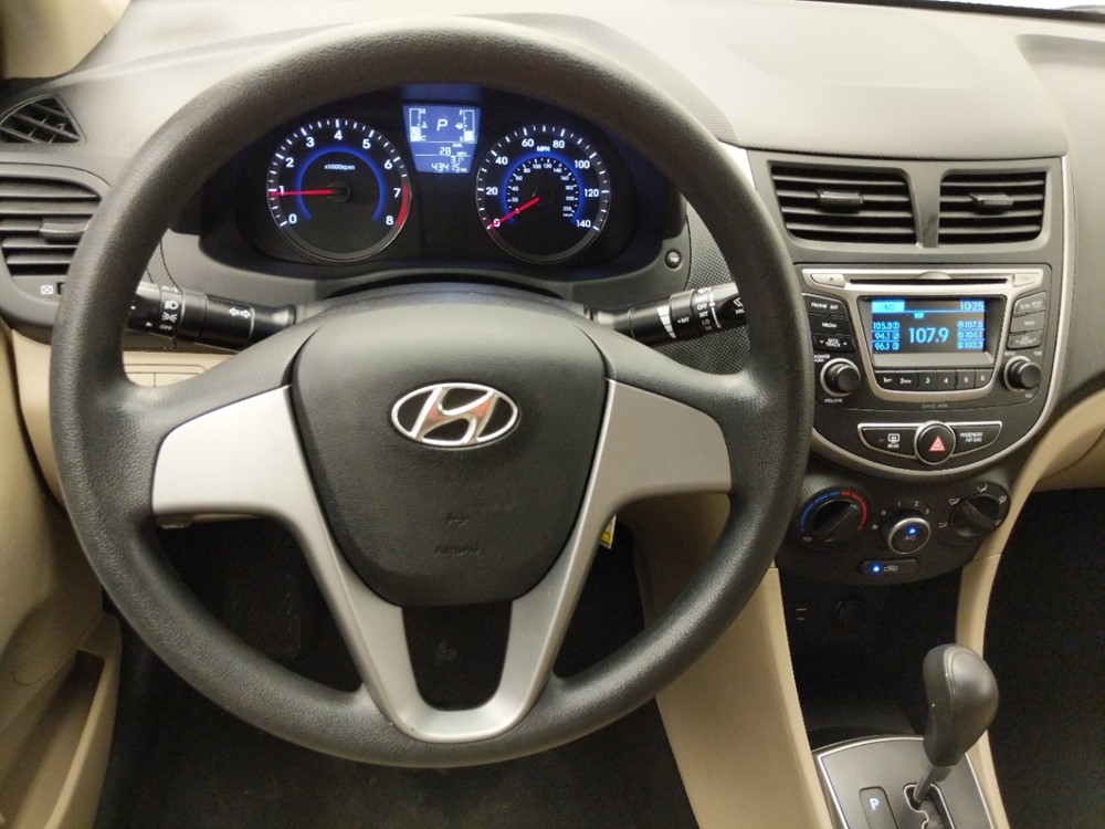2017 Hyundai Accent - Driver Dash