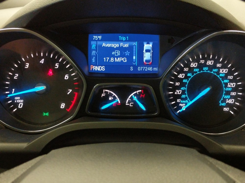 2013 Ford Escape - Odometer Close Up