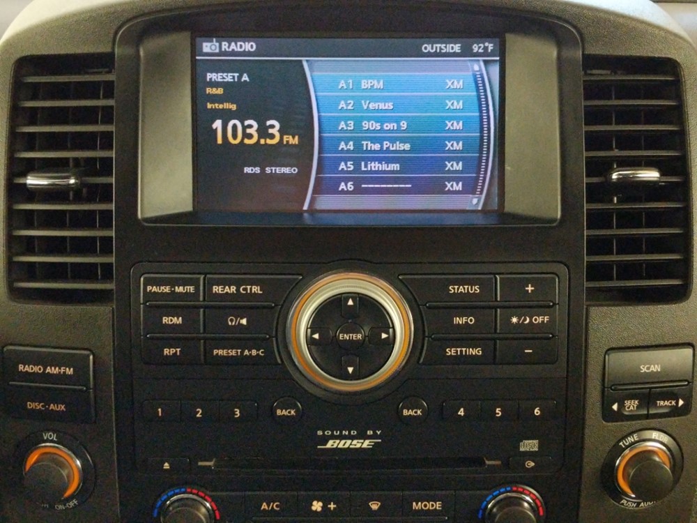 2012 Nissan Pathfinder - Stereo Package