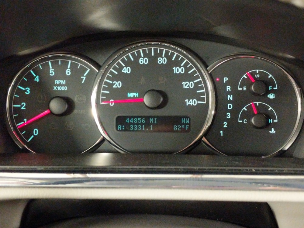 2009 Buick LaCrosse - Odometer Close Up