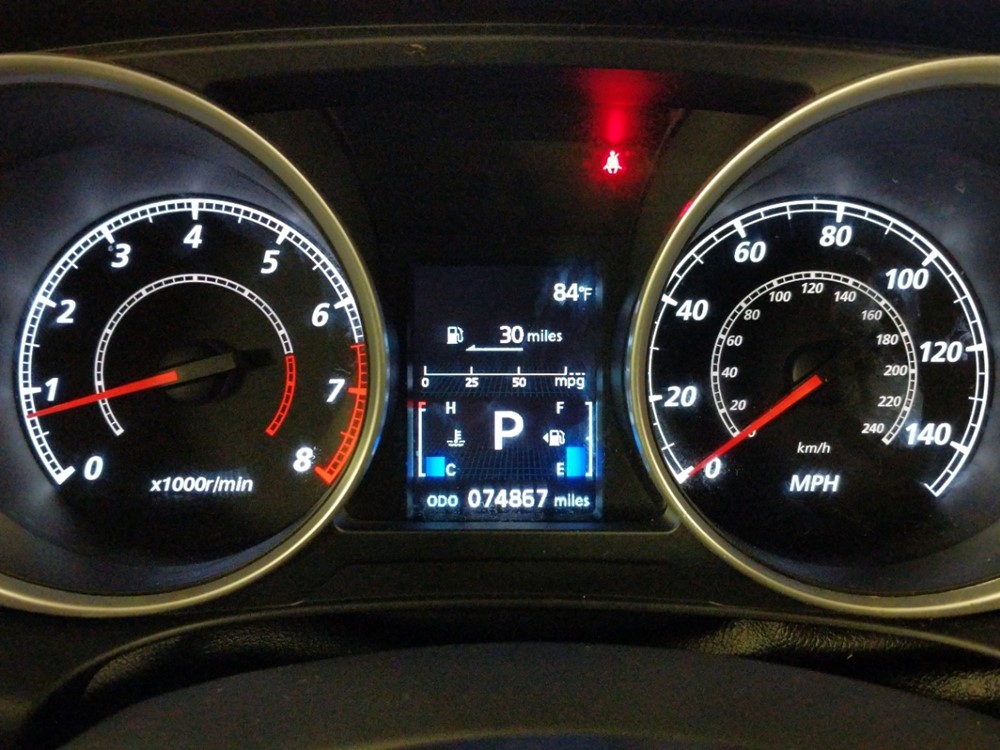 2011 Mitsubishi Outlander - Odometer Close Up