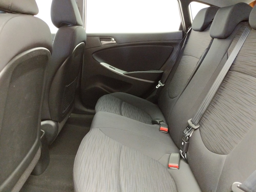 2017 Hyundai Accent - Driver Rear Seat