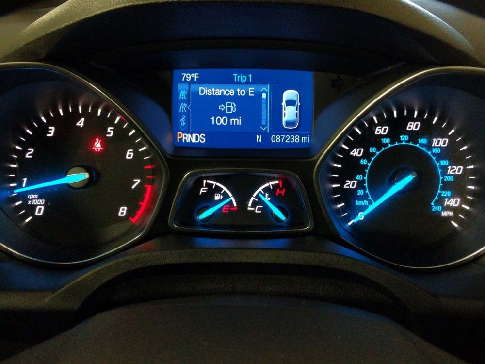 2013 Ford Escape - Odometer Close Up