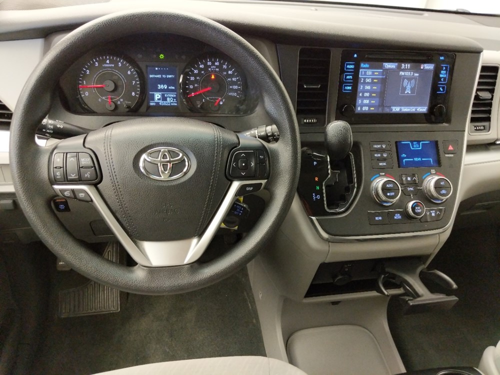 2017 Toyota Sienna - Driver Dash