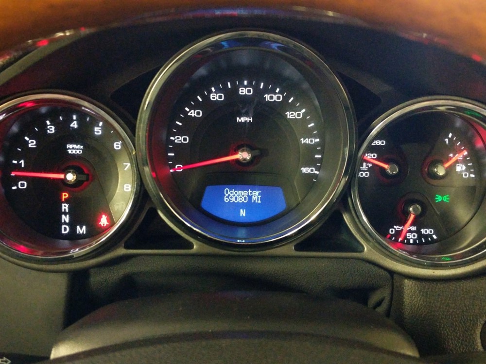 2011 Cadillac CTS - Odometer Close Up