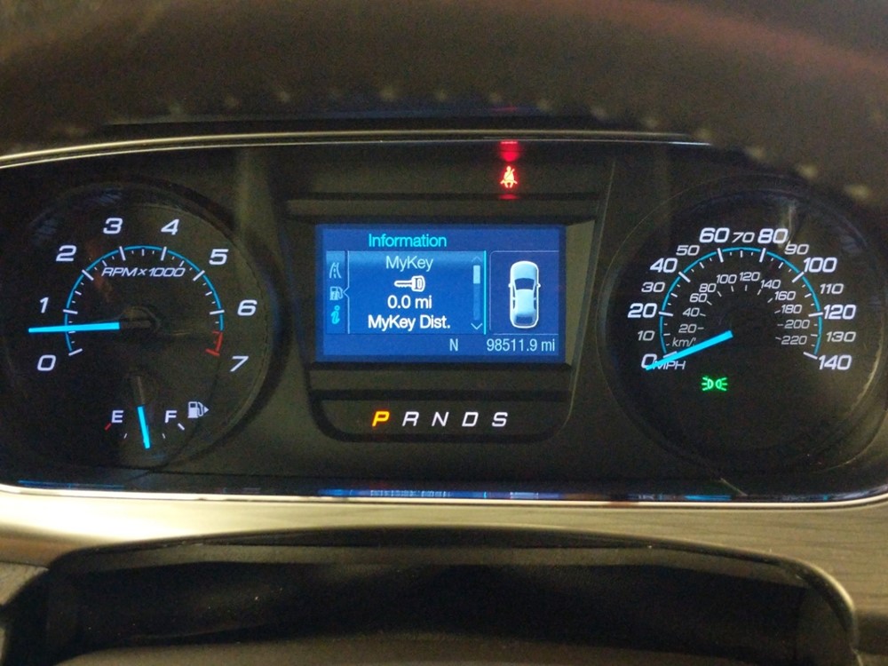 2014 Ford Taurus - Odometer Close Up