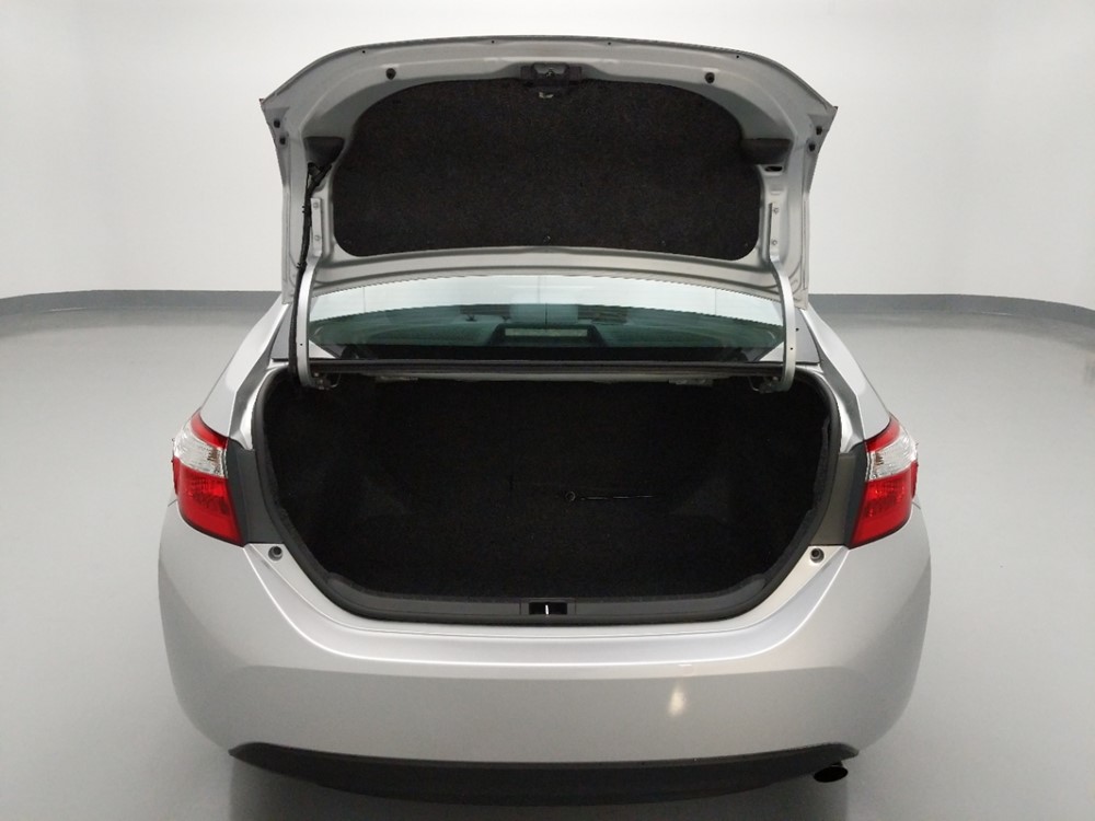 2015 Toyota Corolla - Trunk