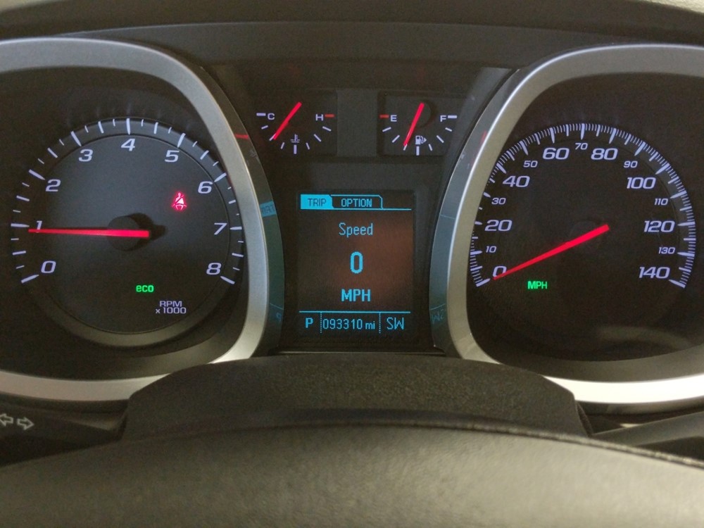 2015 Chevrolet Equinox - Odometer Close Up