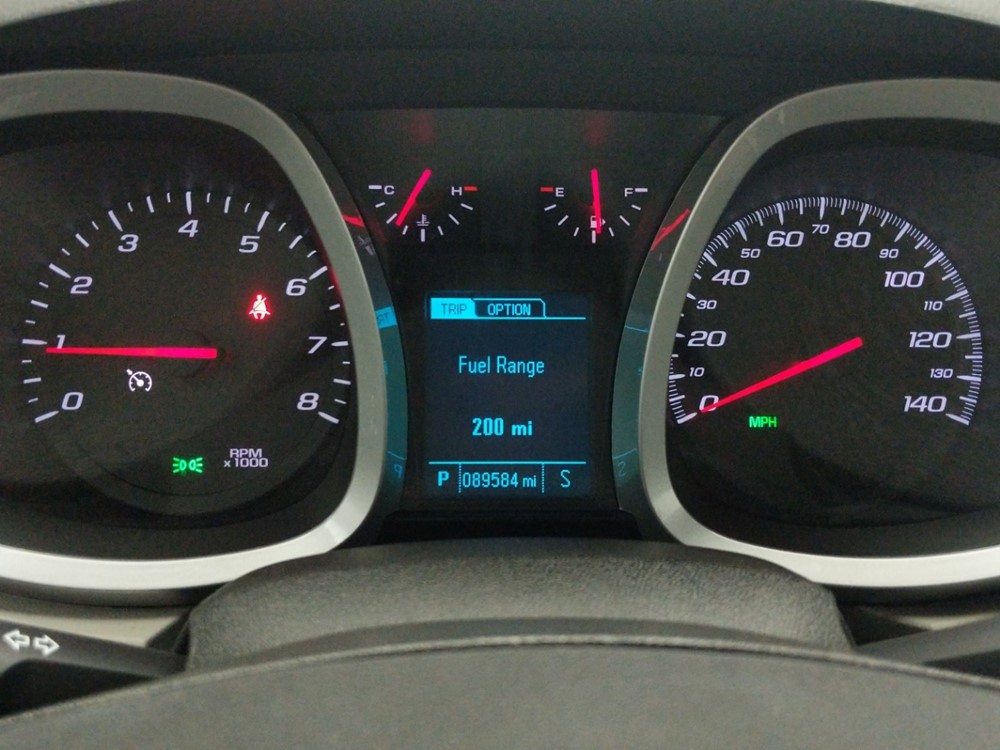 2015 Chevrolet Equinox - Odometer Close Up