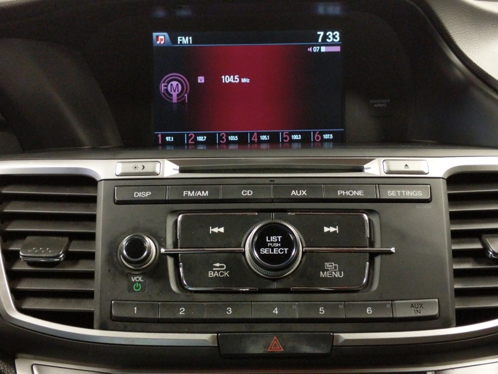2015 Honda Accord - Stereo Package