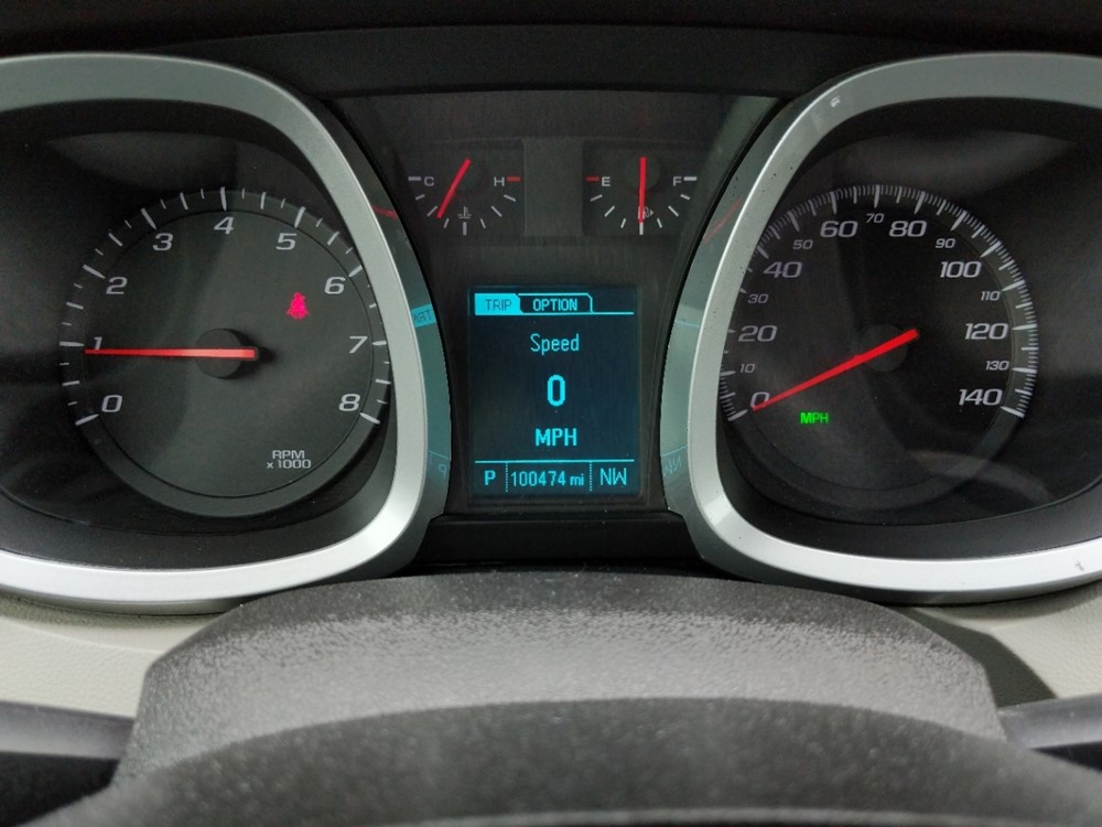2014 Chevrolet Equinox - Odometer Close Up