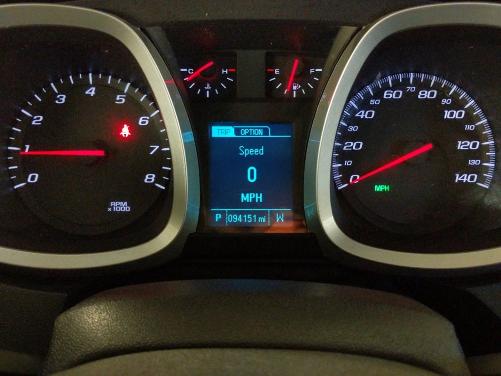 2016 Chevrolet Equinox - Odometer Close Up