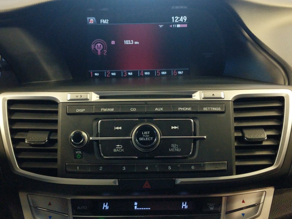 2013 Honda Accord - Stereo Package