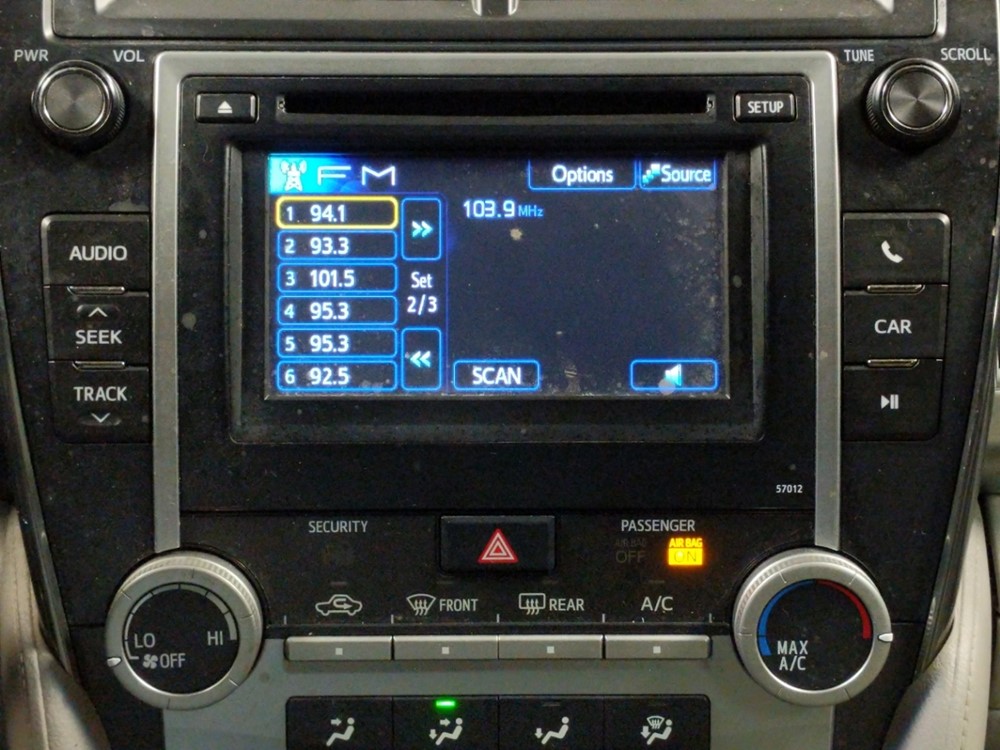 2012 Toyota Camry - Stereo Package