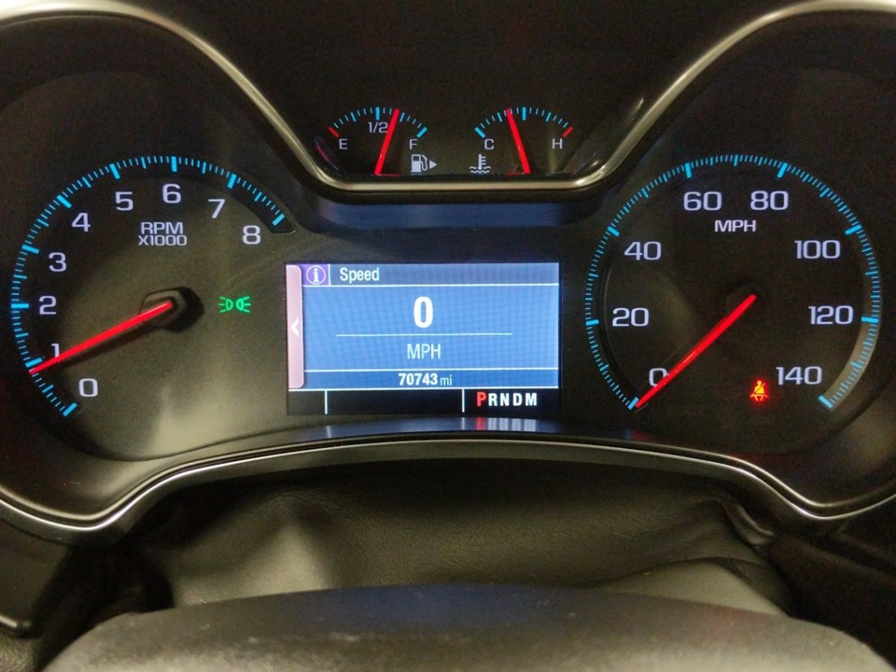 2014 Chevrolet Impala - Odometer Close Up