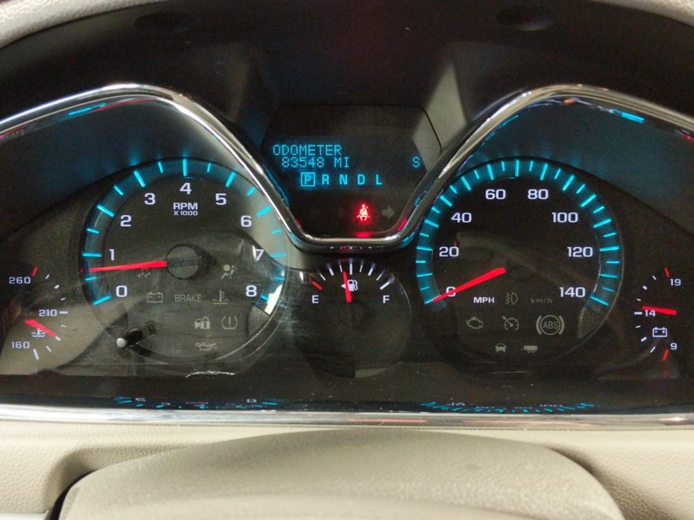 2014 Chevrolet Traverse - Odometer Close Up