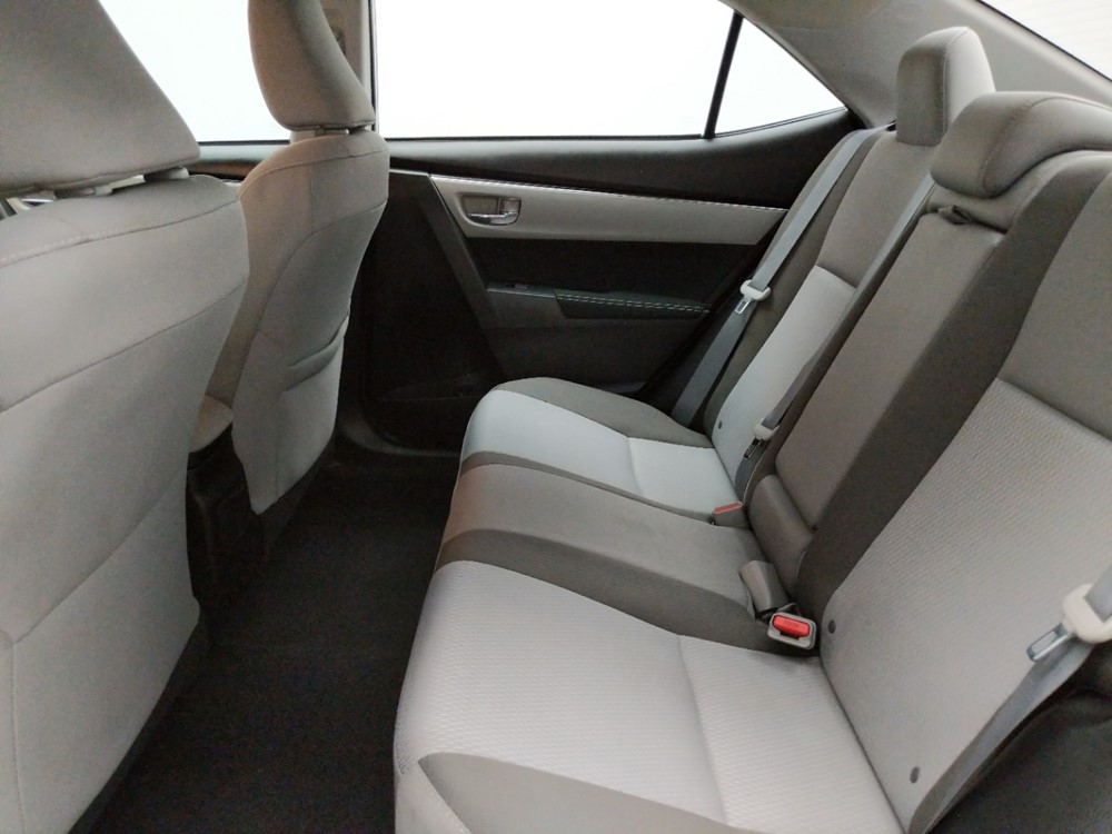 2017 Toyota Corolla - Driver Rear Seat