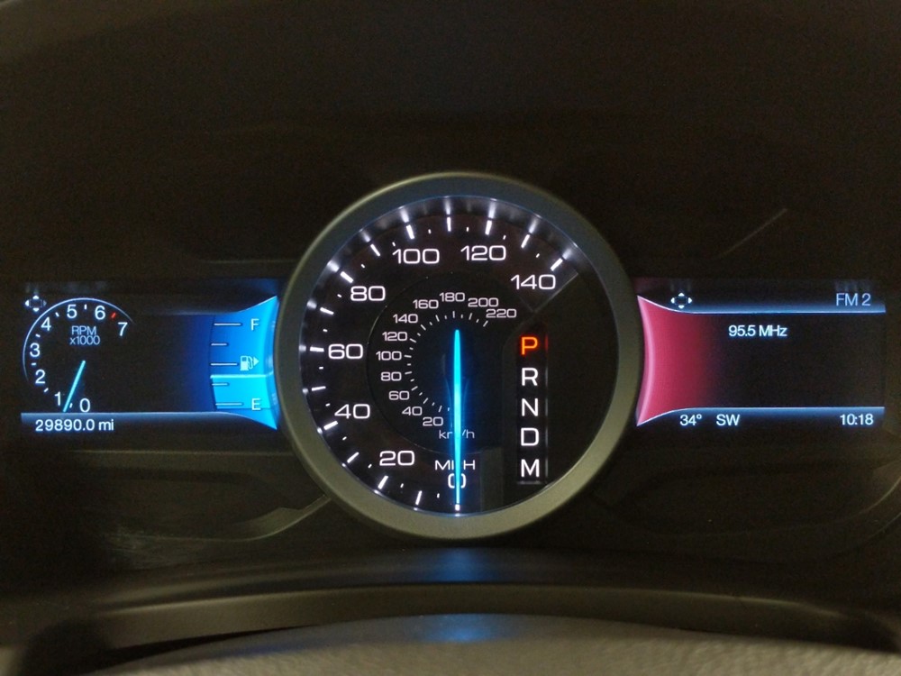 2015 Ford Explorer - Odometer Close Up
