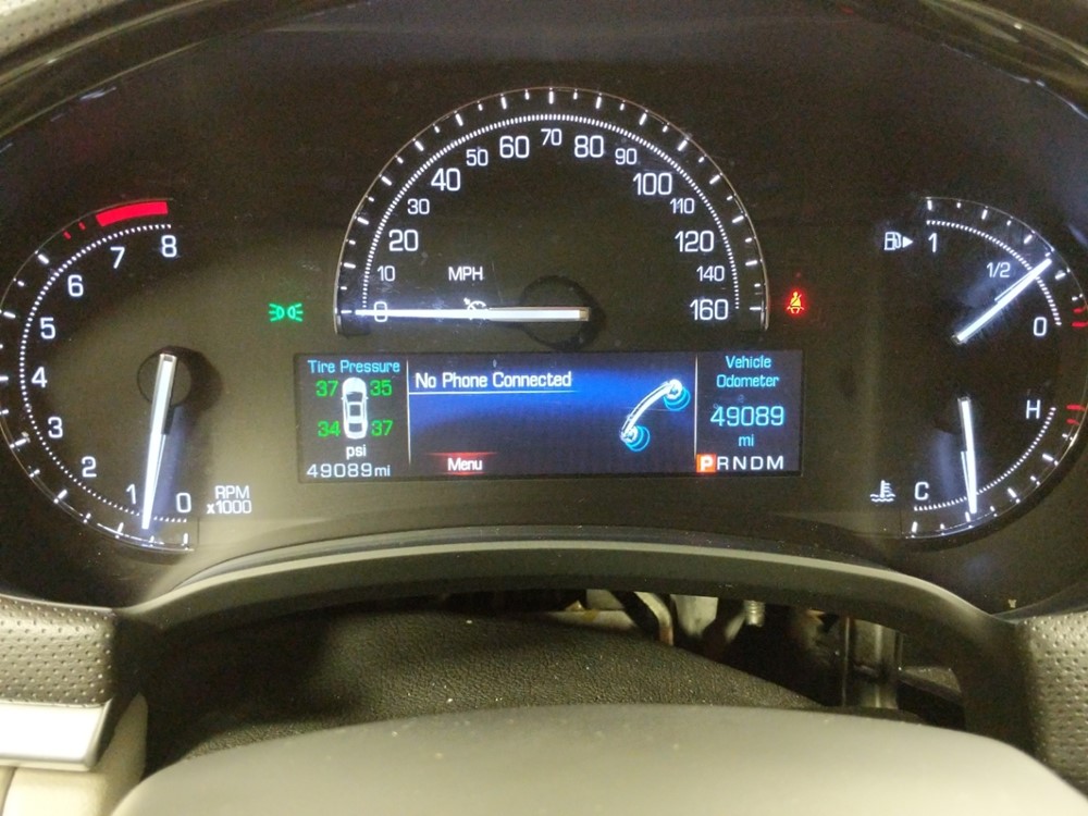 2017 Cadillac XTS - Odometer Close Up