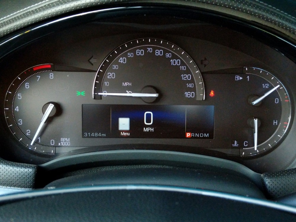 2017 Cadillac XTS - Odometer Close Up