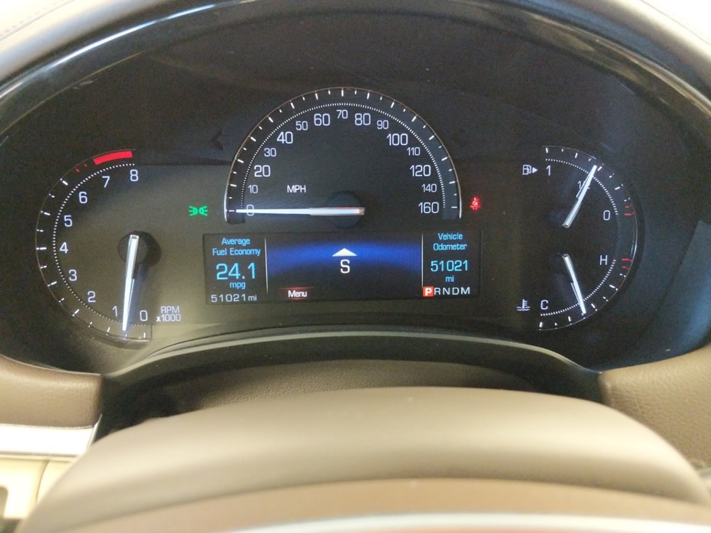 2017 Cadillac XTS - Odometer Close Up