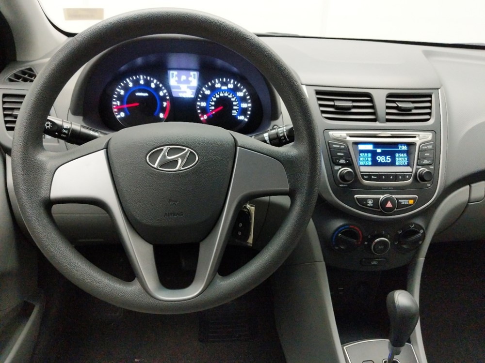2017 Hyundai Accent - Driver Dash