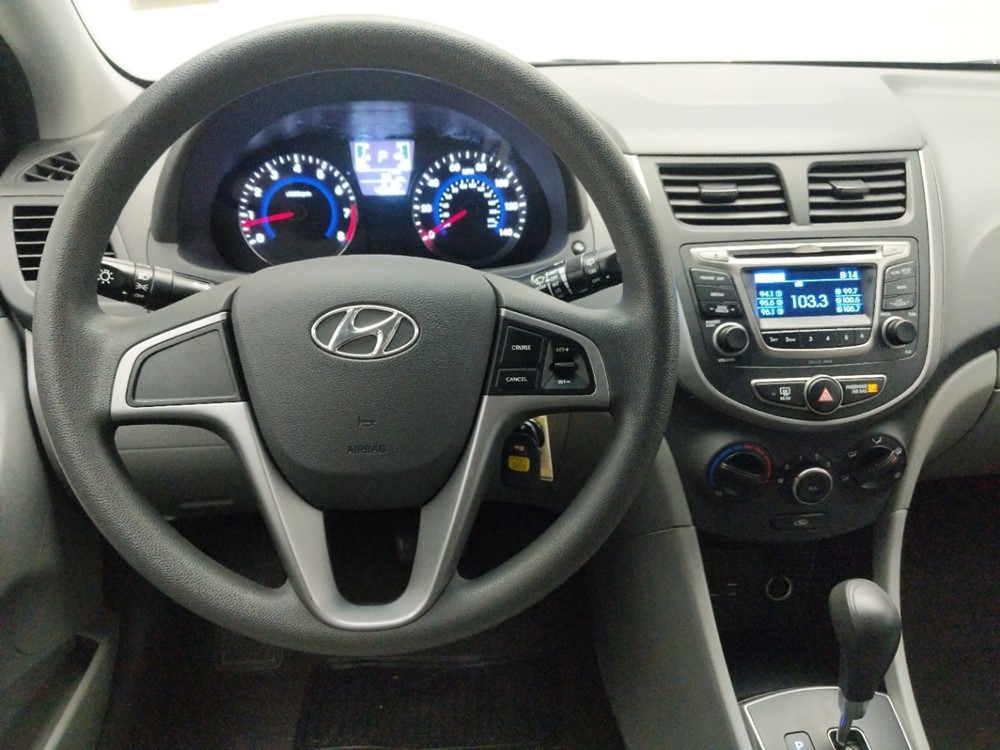 2017 Hyundai Accent - Driver Dash