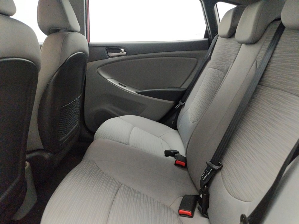 2017 Hyundai Accent - Driver Rear Seat