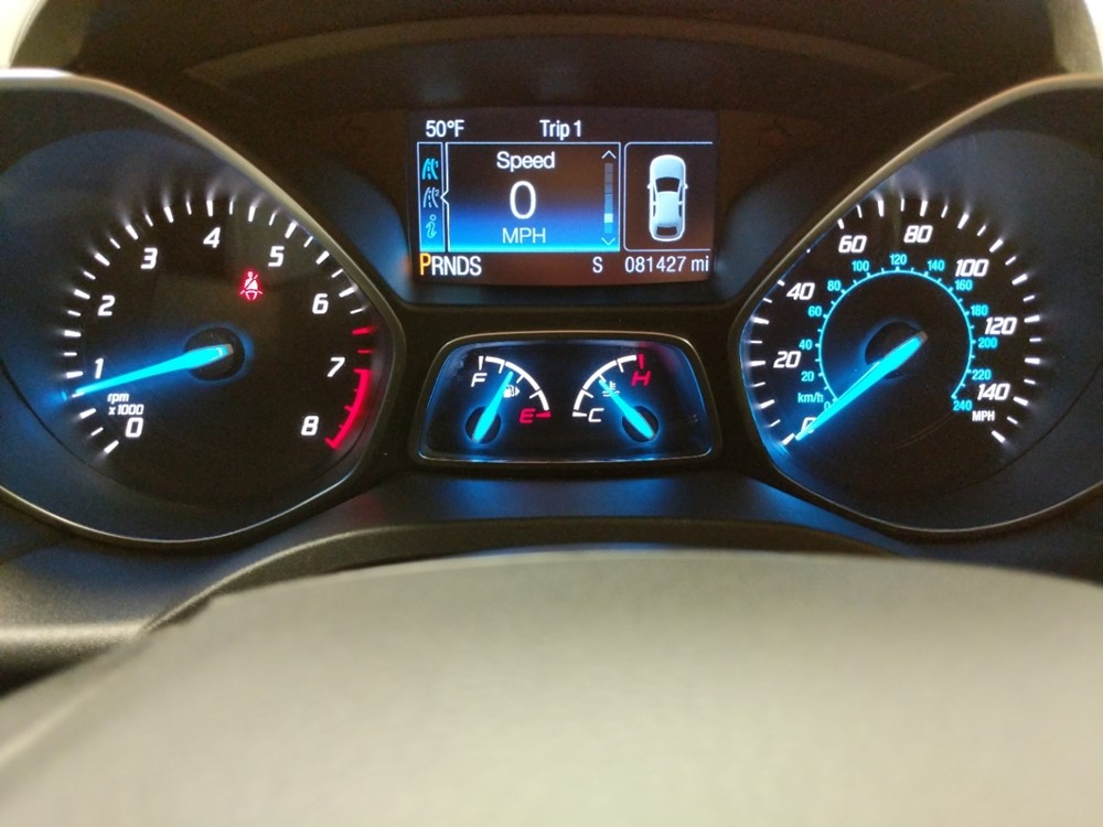 2015 Ford Escape - Odometer Close Up