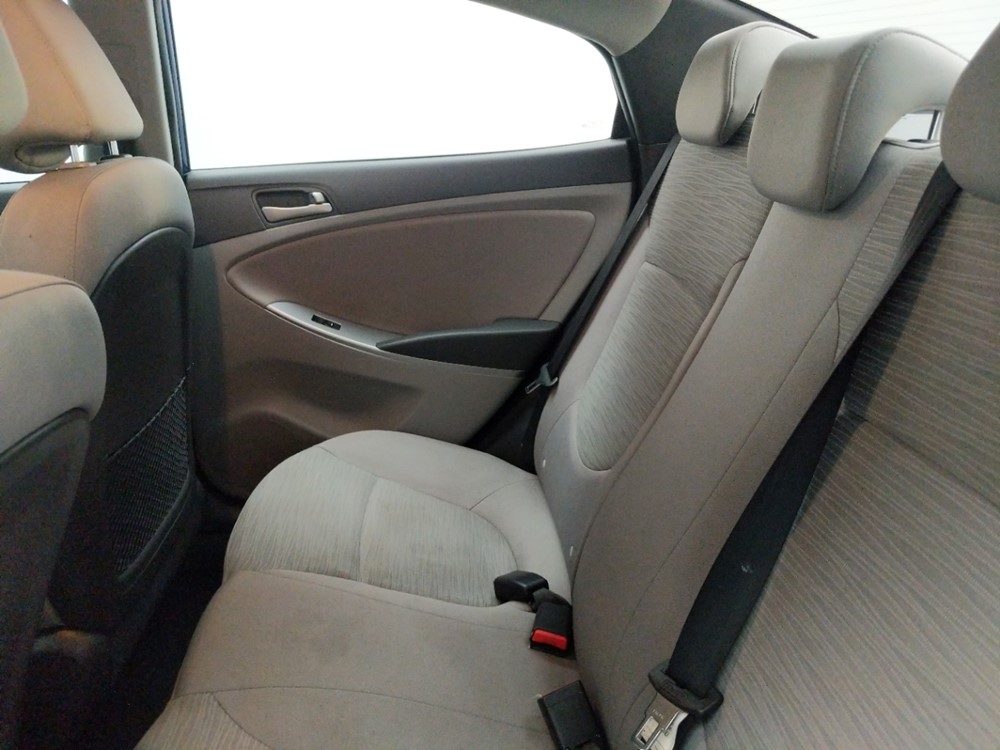 2017 Hyundai Accent - Driver Rear Seat