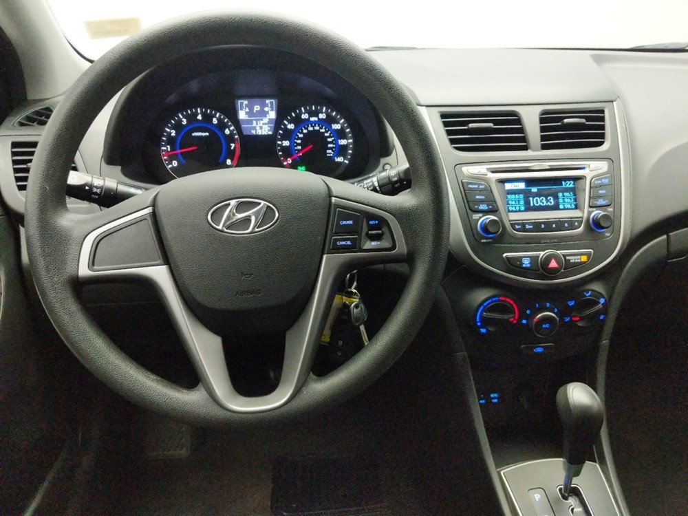 2017 Hyundai Accent - Driver Dash