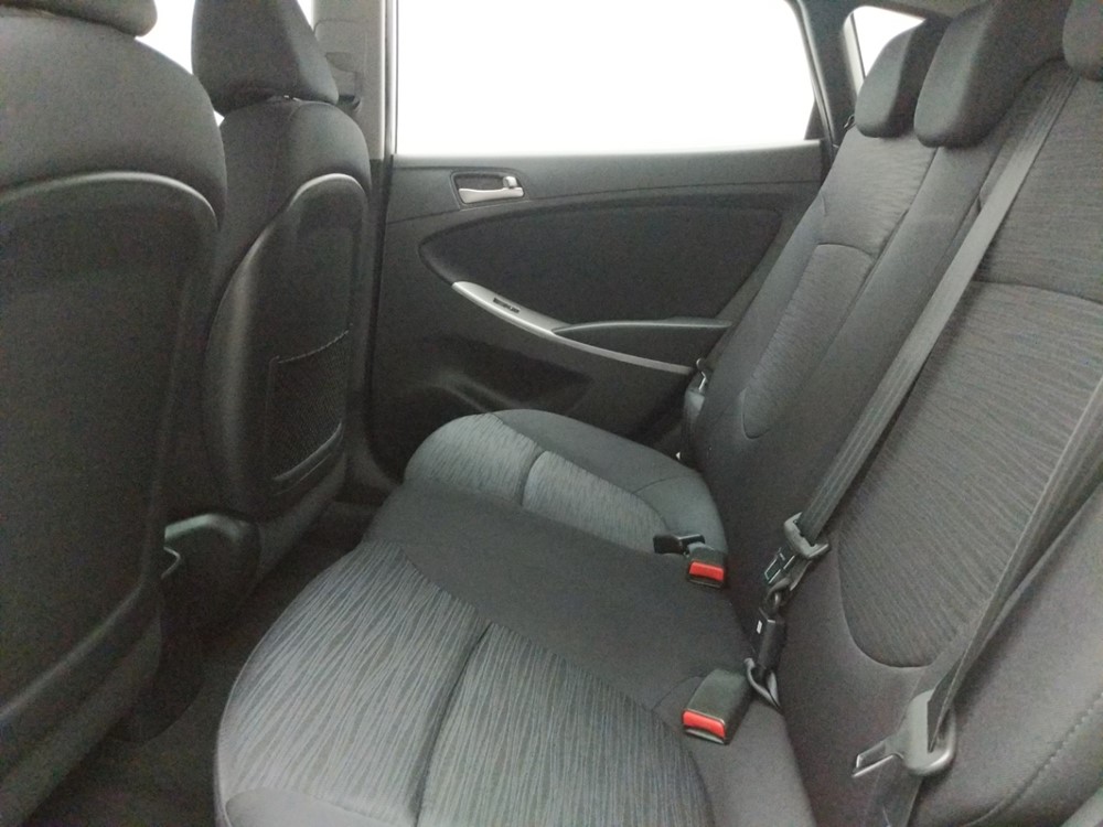 2017 Hyundai Accent - Driver Rear Seat