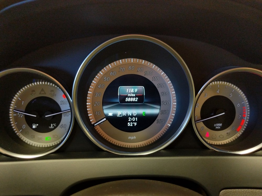 2013 Mercedes-Benz C250 - Odometer Close Up
