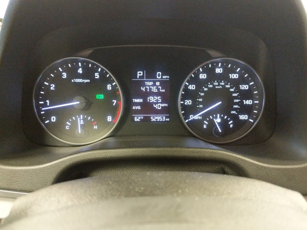 2017 Hyundai Elantra - Odometer Close Up