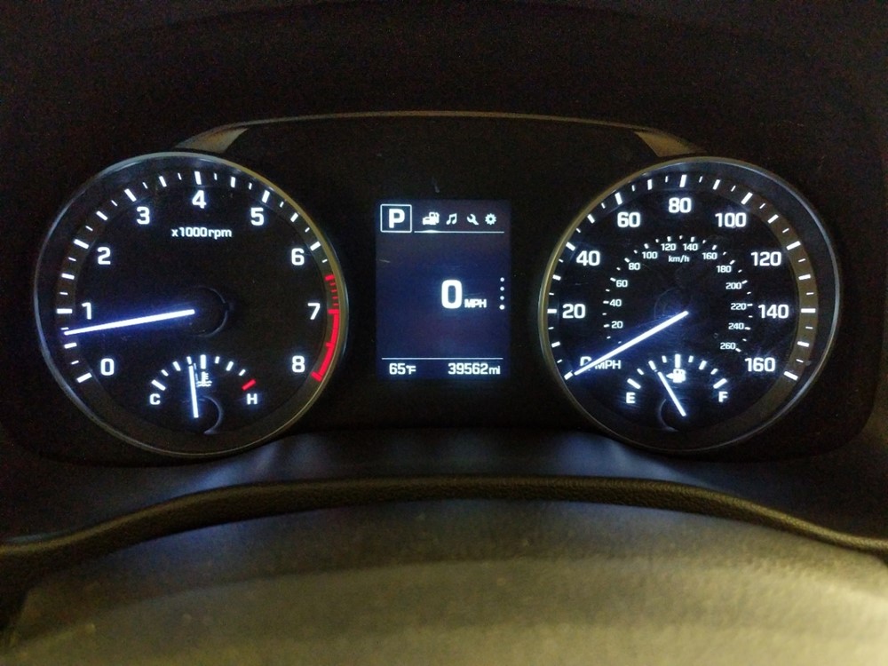 2018 Hyundai Elantra - Odometer Close Up